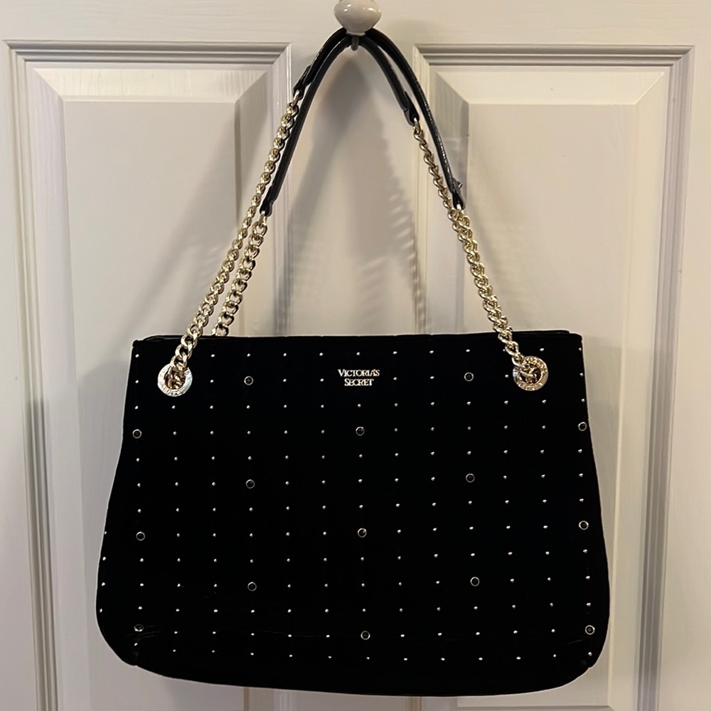 Victoria’s Secret velvet handbag
